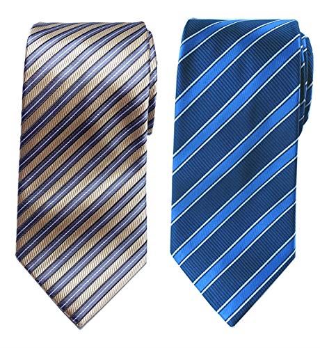 紳士XLネクタイポリエステル織ジャカードストライプ160CM PA2-96