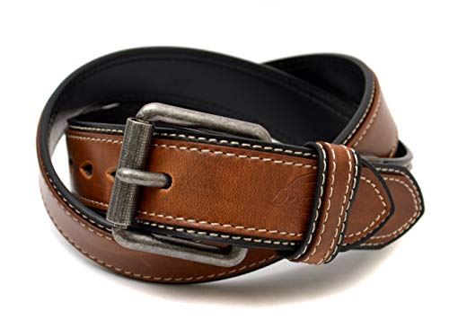 [ディッキーズ] ベルト 40mm カット可 合成皮革 メンズ Free Size ダークブラウン