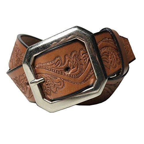 WING LEATHER 栃木レザーベルト 黒色 濃茶色 本革 牛革 メンズ 国産 クラフト カジュアル 40mm W002 ダ..