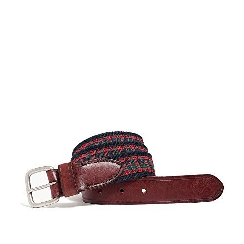(ジェイクルー)J.Crew メンズ Men's ベルト Holiday Belt ホリデー プラッド Holiday Plaid [並行輸入品]