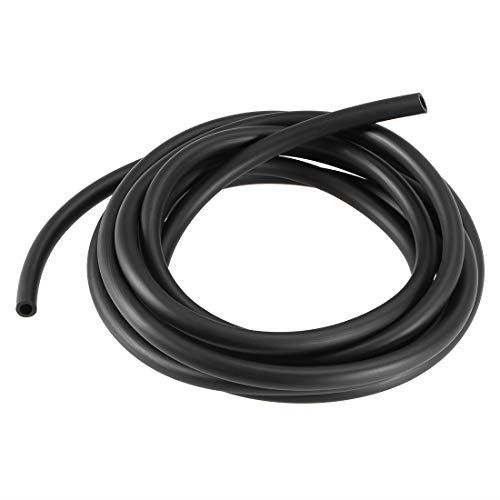 uxcell 燃料ラインホースチューブ 水ホース エンジンパイプチューブ 4mm ID x 7mm OD 2.5M長さ ニト リ..