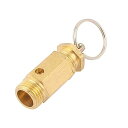 uxcell 13mm コンプレッサ 圧力逃し弁 安全放出 空気 フィッティング 空気(4)