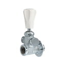 カクダイ 水抜分岐バルブ 13 782-600 水抜ニップル無し