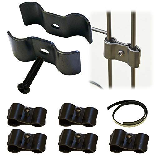 ガーデンガーデン トレリス・アーチなどの連結に アイアンフェンス ジョイント金具 スタンダードタイプ 6個セット LV-JT50 スタンダードタイプ 6個入