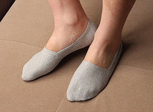 夏用アンクルソックス ショートソックス 見えない ずれないメンズ靴下 6足入