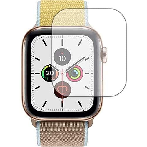 ・対応機種 : Apple Watch Series 5 / Series 4 (44mm用)・内容量 : 1枚・素材はTPU(熱可塑性ポリウレタン)を採用。一般的な保護フィルムでは貼りつかなかった曲面に対応し、機器の端までしっかりとカバー...