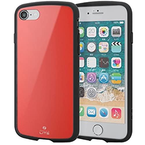 樂天商城 - エレコム iPhone 8 ケース 衝撃吸収 【 落下時の衝撃から本体を守る 】 TOUGH SLIM LITE iPhone 7対応 レッド PM-A17MTSLRD 単品