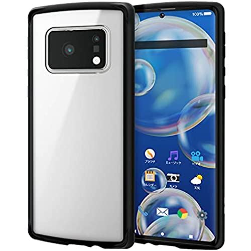 쥳 AQUOS R6 AQUOS R6 ϥ֥åɥ TOUGH SLIM LITE ե졼५顼 ֥å PM-S211TSLFCBK ñ