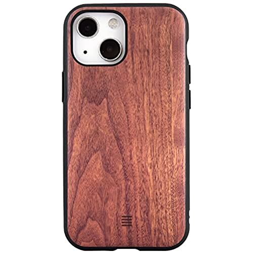 グルマンディーズ IIIIfit iPhone13 mini/12 mini(5.4インチ)対応ケース ウォールナット IFT-81WN