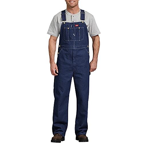 ディッキーズ オーバーオール ダック ヒッコリー デニム OVERALL メンズ [並行輸入品] インディゴブルー