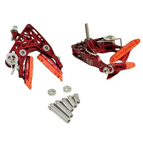 KCNC CB4 Road Bike Brake-Hill Calipers Brake Set Front and Rear Red SK1963