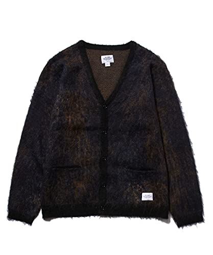 [クライミー] MOHAIR NOISE LEOPARD KNIT CARDIGAN モヘア レオパード ニット カーディガン モヘア CR1-02A5-KN04