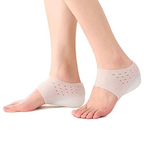 シークレットインソール 身長アップ 4.5cm 中敷き シリコン かかと シークレット かかと 足長効果 高通気性 衝撃吸収 美脚効果 靴下で隠せる どんな靴にも合う【男女兼用】 4.5 CM