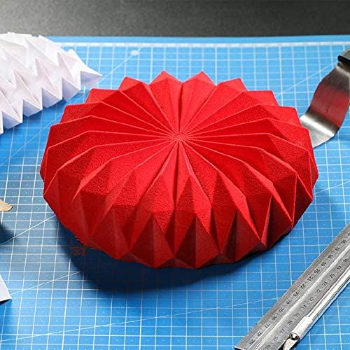 シリコン型 シリコンモールド ムース型 ベーキング チョコレート型 お菓子 ケーキ 金型 3D抜き型 DIY 1穴 製菓道具 折り紙型