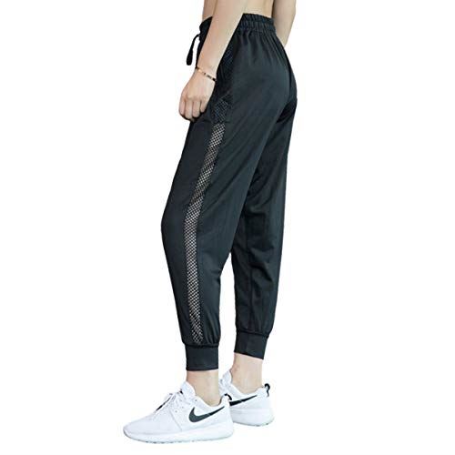 [VeroMan] スポーツパンツ レディース ランニングパンツ ジム スウェット サイドメッシュ ppi-sweatpants