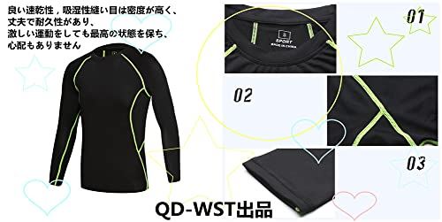 QD-WST キッズ用スポーツタイツ 秋冬 フィットネスウェア キッズ アンダーウェア スポーツインナー