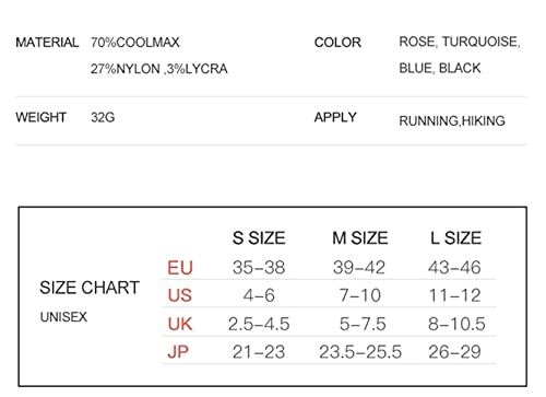 Achsoo スポーツソックス ランニングソックス トレーニングソックス 5本指 陸上ウエア テニス ゴルフ フィットネス 靴下 メンズ 陸上競技ソックス 防臭 吸汗 くつした 3足