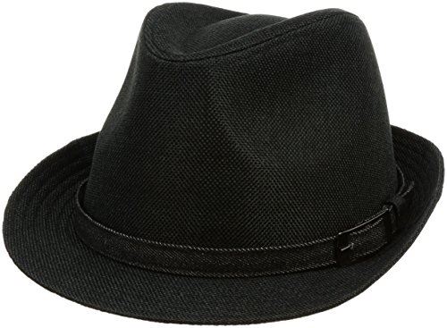 中折れハット フェイクリネン デニムベルト 大きいサイズ帽子 約65cm メンズ