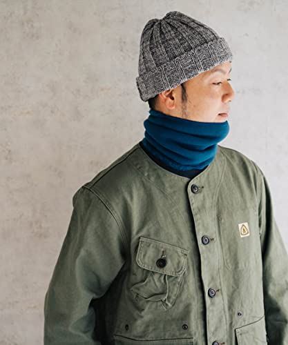 nakota ナコタ Brushed Wool Neckgator [全3色/フリーサイズ] ブラッシュドウールネックゲイター ネックウォーマー メンズ レディース 無地 ブラック チャコール ブルー 暖かい 冬