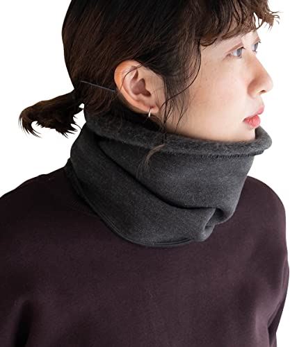 nakota ナコタ Brushed Wool Neckgator [全3色/フリーサイズ] ブラッシュドウールネックゲイター ネックウォーマー メンズ レディース 無地 ブラック チャコール ブルー 暖かい 冬