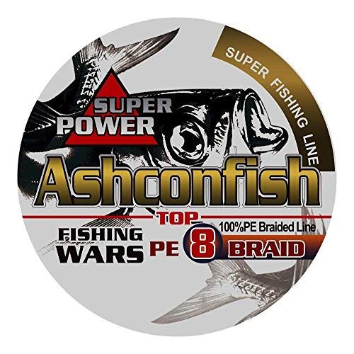 Ashconfish PEライン 8編 (150m 200m 300m 500m 1000m)(1号 1.2号 1.5号 2号 2.5号 3号 3.5号 4号 5号 6号 7号 8号 9号 10号) マルチカラー 1000M