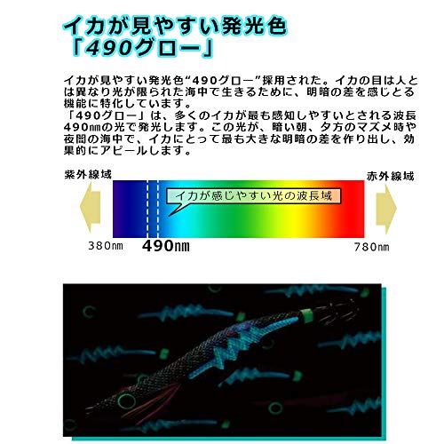 【5本/10本 お徳用セット 強蛍光】エギ イカ釣り エギセット 夜光 エギルアー タコエギ エギング 餌木 セット 爆色セット 2.5号 3.0号 AGOOL