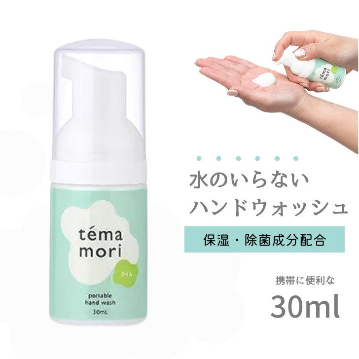 temamori てまもり泡フォーム 30ml ライム