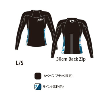 ウェットスーツ メンズ ジャケット 1mm バックジップ ロングスリーブ CYBER サイバー AIR FLIGHT LIMITED JACKET L/S 男性用