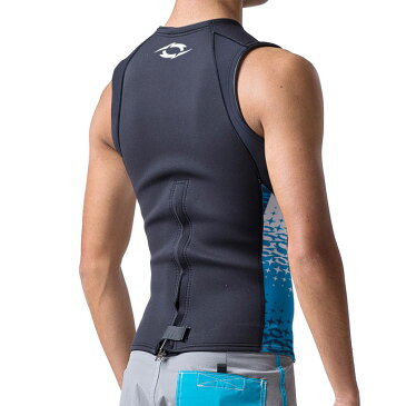 ウェットスーツ タッパー ベスト メンズ 1mm バックジップ CYBER サイバー AIR FLIGHT LIMITED VEST 男性用 夏用