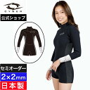 【公式/セミオーダー対応】CYBER サイバー ウェットスーツ レディース サーフィン 2mm CYBER BZ ACTIVE LS SPRING 2024SS...