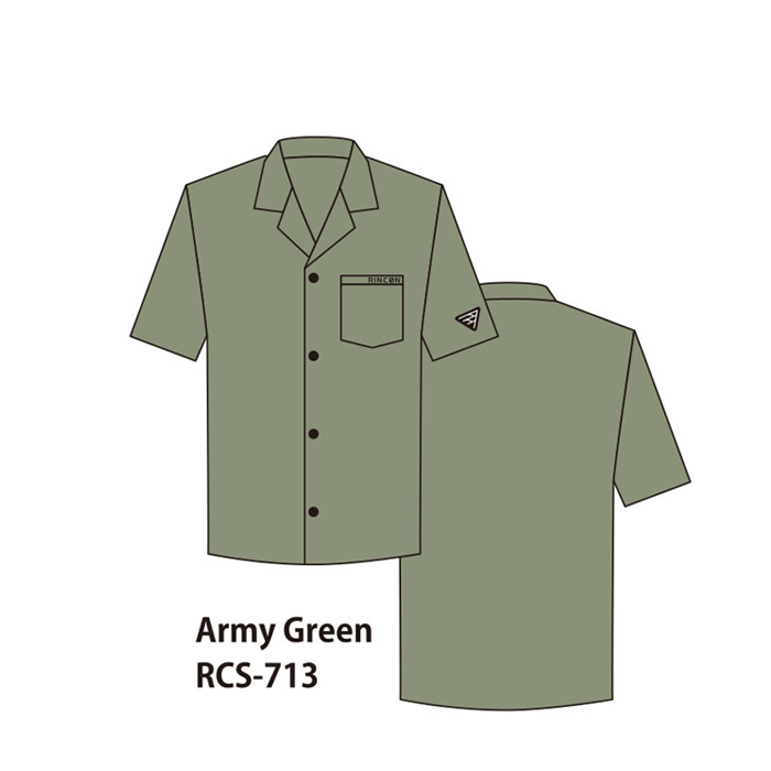 【公式ショップ】RINCON リンコン シャツ サーフシャツ 開襟シャツ Hemp Surf Shirt 2025ssメンズ 男性用 おしゃれ ブランド 日本製 サーフィン 襟付きシャツ 海 ストレッチ素材 半袖 前開きシャツ