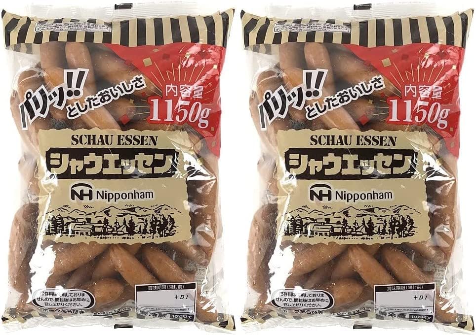Rakuten - 日本ハム シャウエッセン ウインナー 1150g 【2袋セット】