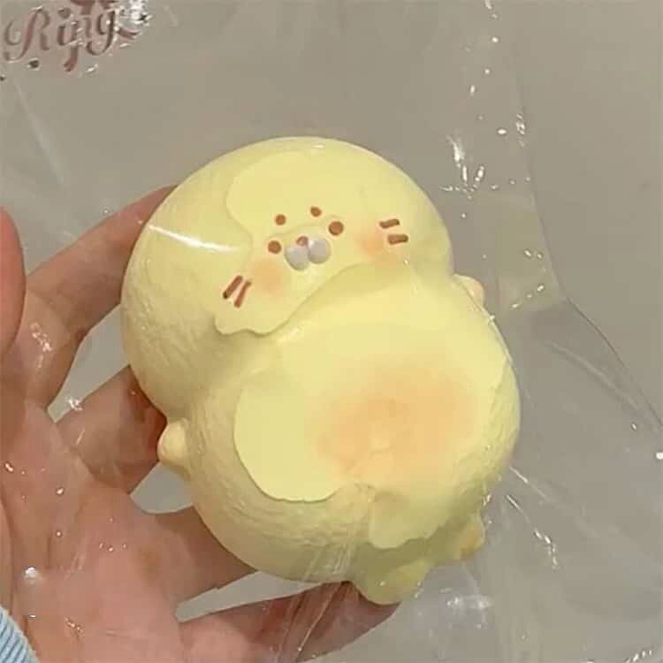 スクイーズ アザラシ もちもち ふわふわ スクイーズ 低反発 かわいい バラエティー 低反発 ねこ ままごと ぬいぐるみ おもちゃ かわいい 握る ストレス解消 もちもち おしゃれ お菓子 オシャレ 握って遊ぶ スクイーズおもちゃ プレゼント tmrmassage-10002814 TMRリラックス サンプル画像2