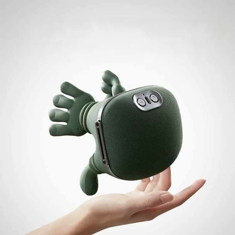 ネックマッサージャー マッサージ器 温熱 コードレス 3段階温度調節 小型 持ち運び...
