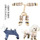 中型犬 ドッグウェア 四本足パンツ 小型犬 防水 滑り止め 調節 犬服 防水 スペンダー付き犬用パンツ サスペンダー付き レインパンツ 屋外 肉球保護 犬用レッグカバー 汚れ防止 梅雨 散歩 調節可能 お出かけ 脱げない