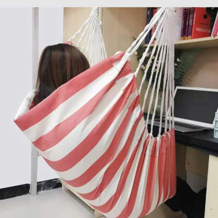 Sフック 吊り下げハンモック ハンモック ゆらゆら 吊り下げ式 ロープ ハンギングチ...