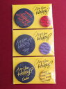 新品 嵐 バッジセット 2個組 3点セット ARASHI LIVE TOUR 2016-2017 Are You Happy? 東京 大阪 福岡 ★ 缶バッジ 相葉雅紀 大野智 櫻井翔 松本潤 二宮和也 グッズ