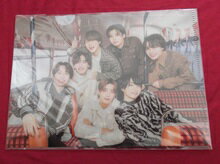 Rakuten - 新品 なにわ男子 A5クリアファイル CD購入特典 ★ 藤原丈一郎 西畑大吾 大橋和也 高橋恭平 大西流星 道枝駿佑 長尾謙杜 ミニクリアファイル ジャニーズ 関西ジャニーズJr. グッズ