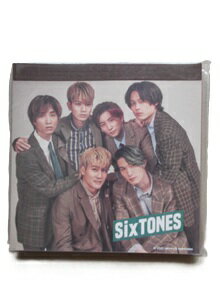 Rakuten - 新品 SixTONES ましかくメモ Johnny’s Shop ★ メモ帳 ジェシー 京本大我 松村北斗 田中樹 森本慎太郎 高地優吾 グッズ