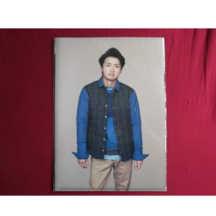 新品 大野智 クリアファイル ARASHI Live Tour 2013 “LOVE” 嵐 グッズ