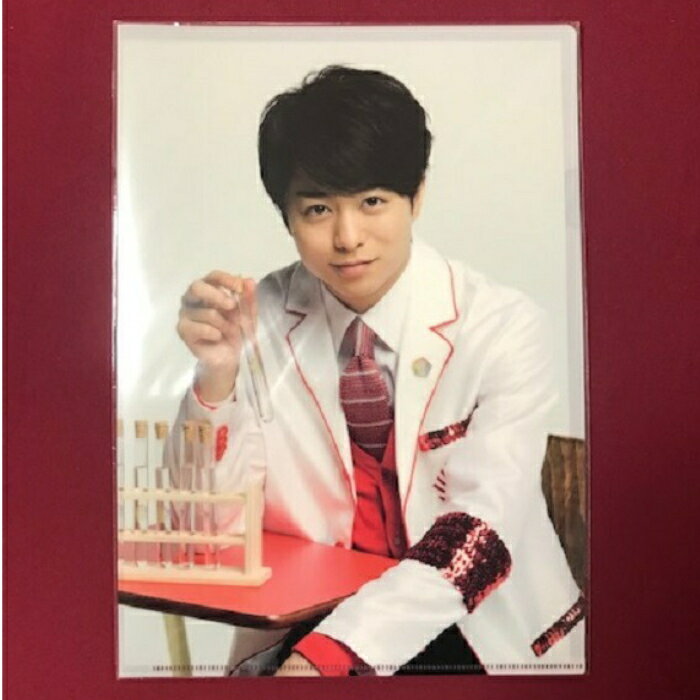 Rakuten - 未開封新品 嵐 櫻井翔 ARASHI 嵐のワクワク学校2012 科目別 クリアファイル グッズ