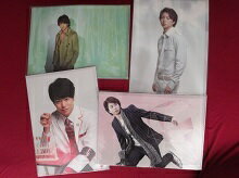 新品 櫻井翔 嵐 クリアファイル 4点セット ★ グッズ