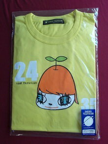 楽天TNカンパニー　楽天市場店新品 嵐 大野智 24時間テレビ 2012 チャリティーTシャツ チャリTシャツ 黄色 Sサイズ 奈良美智 グッズ