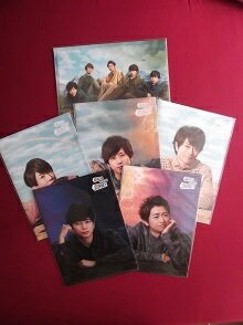 新品 嵐 クリアファイル 6点セット ARASHI EXHIBITION “JOURNEY” 嵐を旅する展覧会 ★ 相葉雅紀 大野智 櫻井翔 松本潤 二宮和也 グッズ