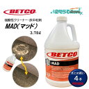 BETCO ベトコ MAD マッド 3.78L (4本) 水垢 石けんカス 床の中和剤 まとめ買い(1本あたり8430円) BET13504 CHO 大特価セー...