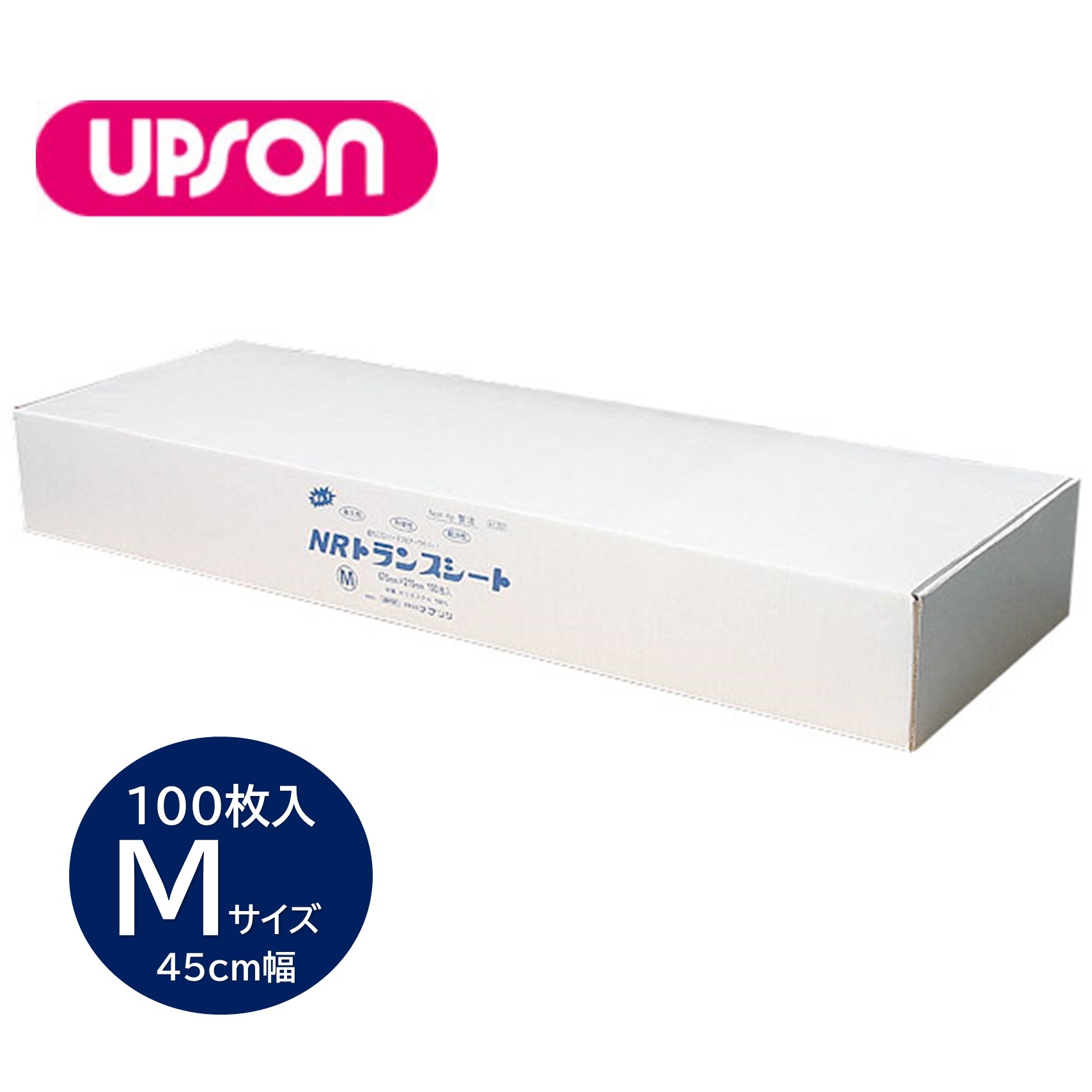 UPSON アプソン NRトランスシート Mサイズ 100枚入 （1箱）ダスタークロス ぬれた場所でも 破れにくい ..