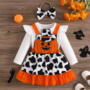 3点セット 新生児 ハロウィン コスチューム ハロウィン 衣装 ジャンパースカート ベビー 赤ちゃん ベビー服 女の子 こうもり カボチャ 海賊 子供服 オール...