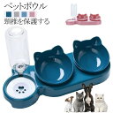 猫 食器 4点 猫 傾斜 フードボウル 猫 餌入れ 猫 えさ 皿 猫 ごはん皿 犬 えさいれ ペットボウル 15度の傾斜 頸椎を保護する 皿 倒れない 給水器 ...