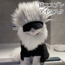 ハロウィン 猫コスプレ コスプレ帽 ペットコスチューム 小型犬用コスチューム 猫用コスチューム コスプレ 仮装 アニメウィッグ 被り物 アイマスク 写真小道具 フォトプロップ 写真撮影用 撮影小物 パーティーグッズ イベントグッズ プレゼント