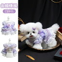 高級 ペット服 犬服 ベルベットワンピース ワンピース 猫用 ロリータ 小型犬 仔犬 テディ シュナウザー ポメラニアン プリンセスドレス 秋冬用 防寒 保温 暖かい 厚手 フリル エレガント 贅沢 フォーマル パーティー ギフト 記念撮影